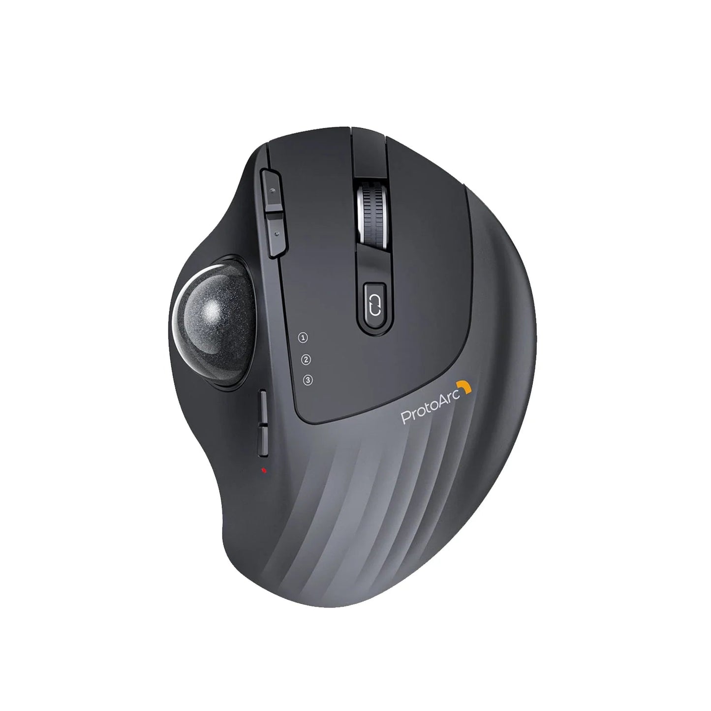ProtoArc EM01 NL Trackball Ergonomic Mouse - Gray
