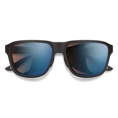 Smith Embark Sunglasses - Matte Black + ChromaPop Glacier Photochromic Copper Blue Mirror Lens