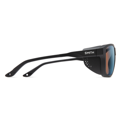 Smith Embark Sunglasses - Matte Black + ChromaPop Glacier Photochromic Copper Blue Mirror Lens
