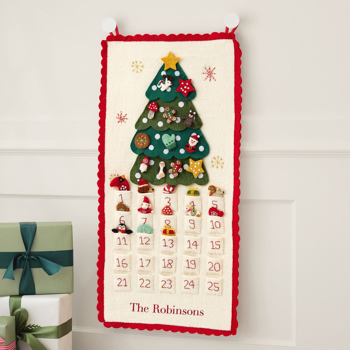Pottery Barn Felt Activity Christmas Tree Advent Calendar