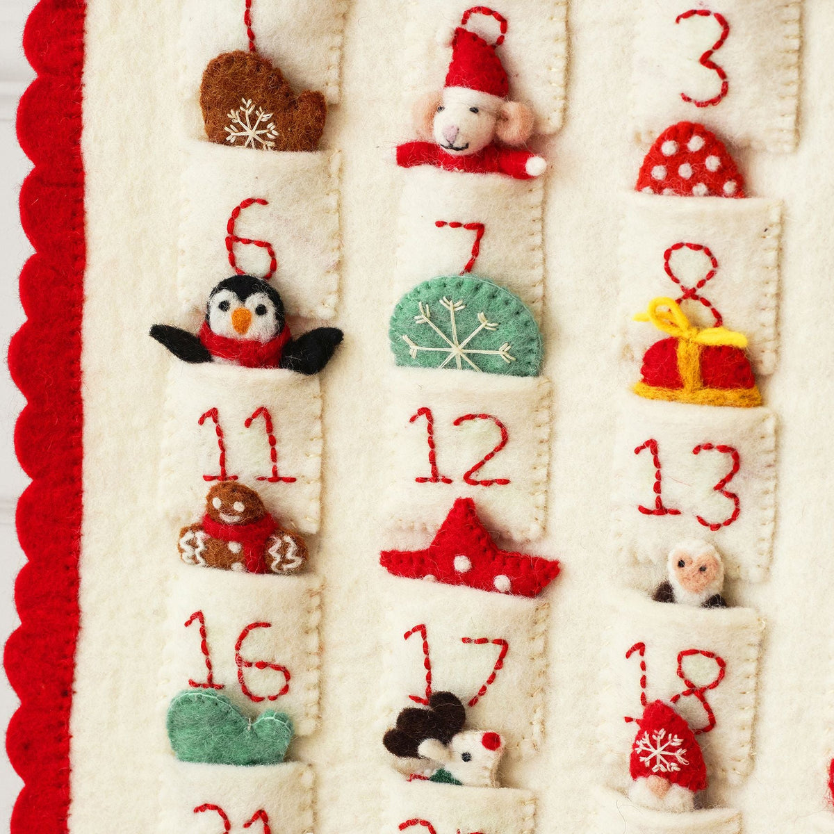 Pottery Barn Felt Activity Christmas Tree Advent Calendar