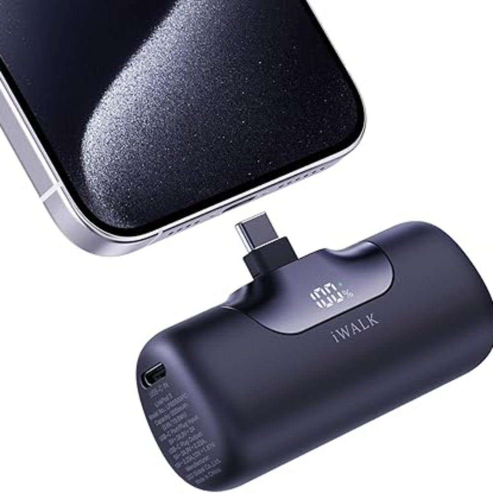 iWalk LinkPod 5 Portable Charger Black - 2-Pack
