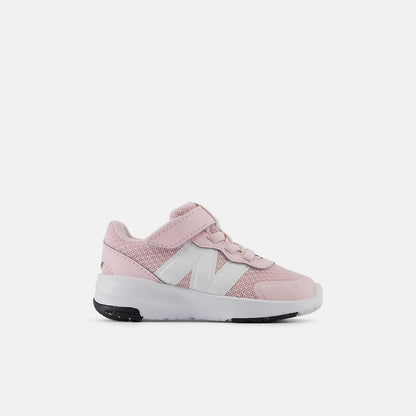 New Balance Kids' 578v1 Bungee Lace with Top Strap - Pink