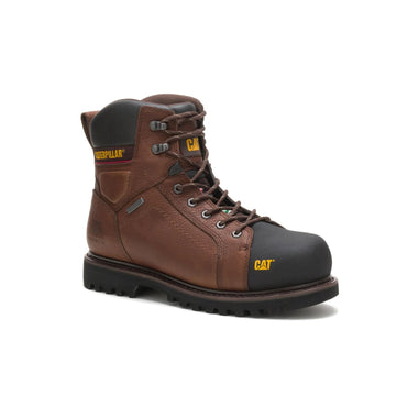 Cat Footwear Men's Control 6" Waterproof TX Composite Toe CSA Work Boot - Oak