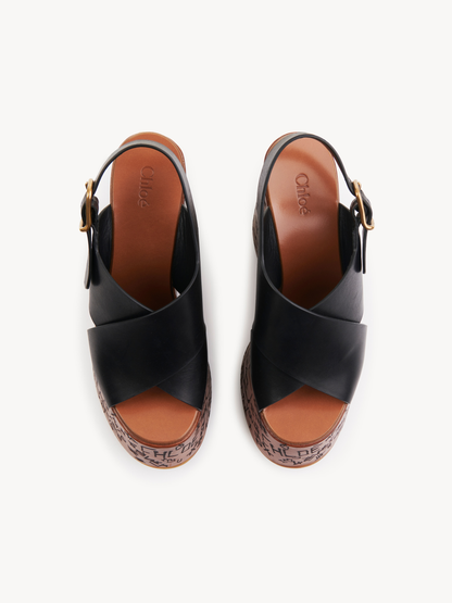 Chloe Maxime Wedge Sandal