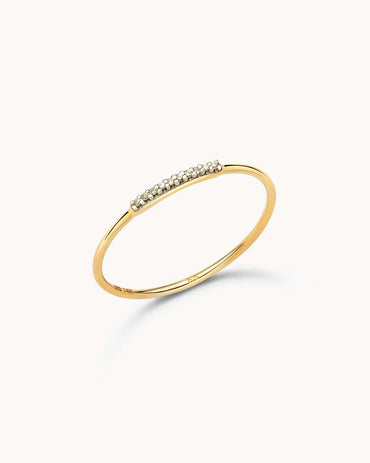 Kendra Scott Mila 14K Yellow Gold Ring in White Diamond