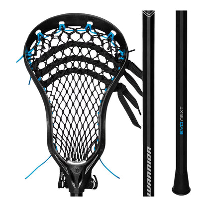 Warrior Evo Next Senior Lacrosse Stick (black)