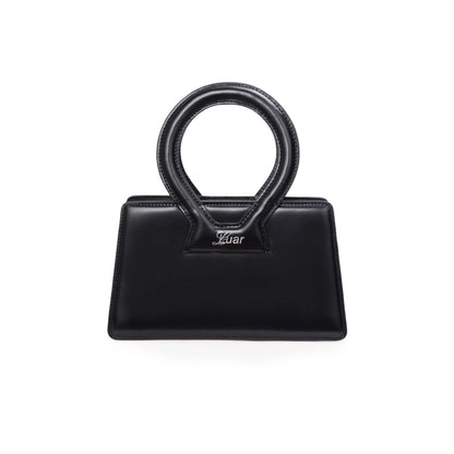 Luar Small Ana in Smooth Black Leather