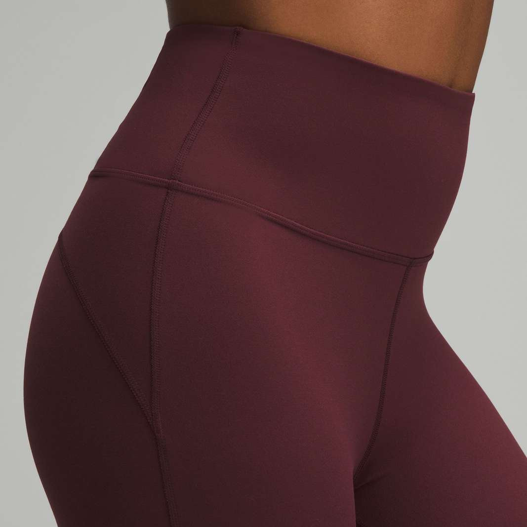 Lululemon Groove Nulu High-Rise Flared Pant Regular - Garnet