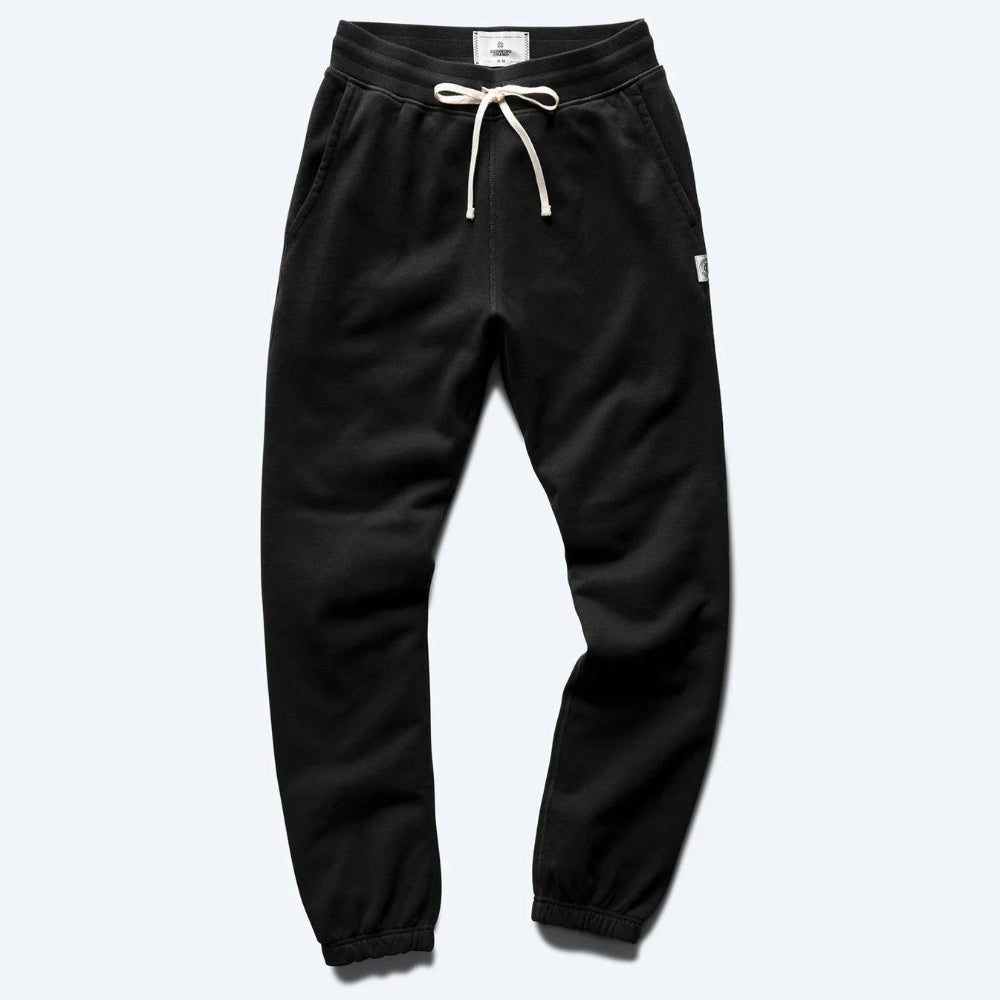 Reigning Champ Midweight Terry Cuffed Sweatpant - Black