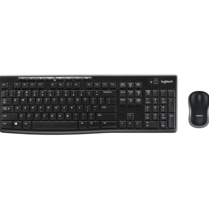 Logitech MK270 Wireless Straight Full-Size Keyboard & Mouse