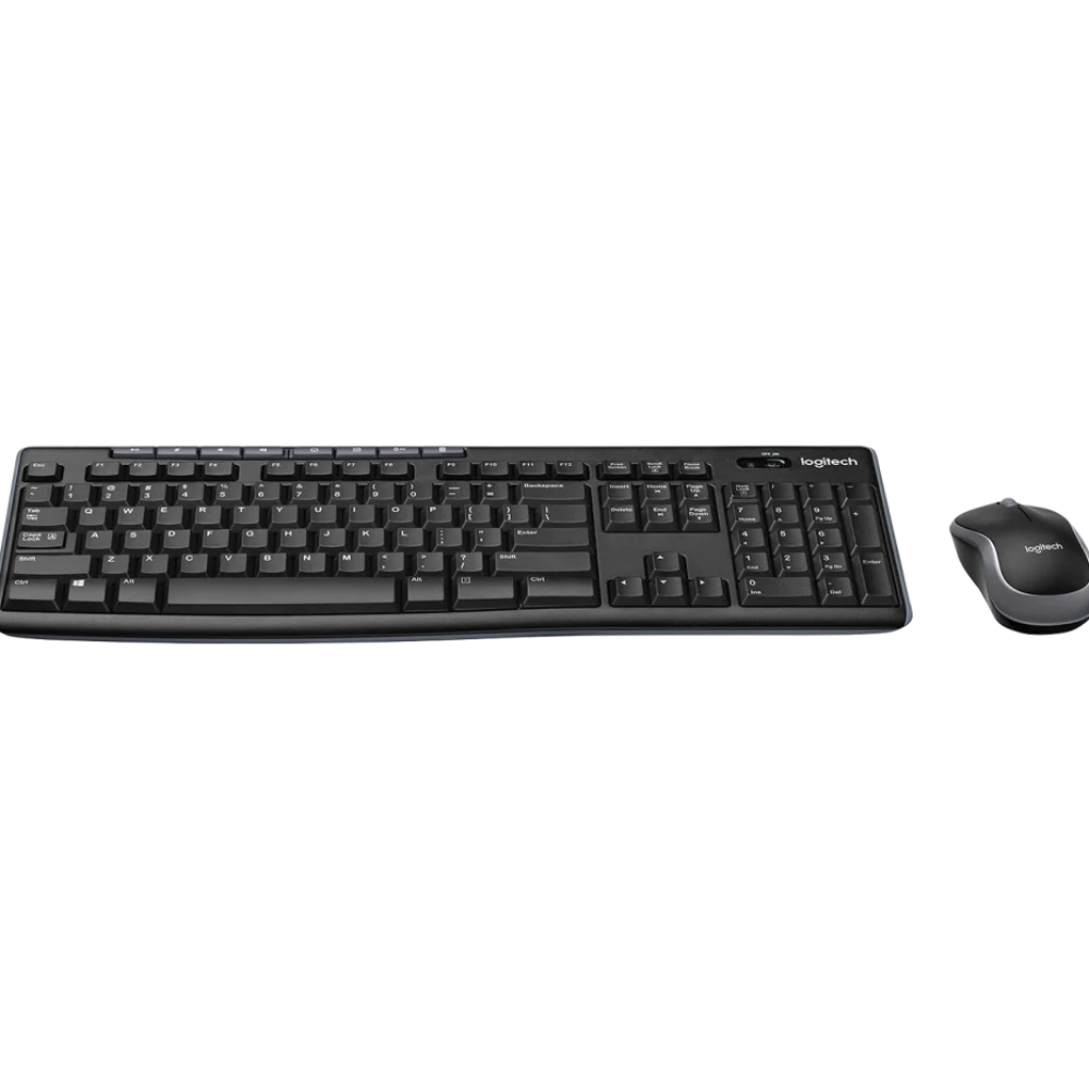 Logitech MK270 Wireless Straight Full-Size Keyboard & Mouse