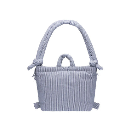 OLEND Ona Soft Bag - Cotton Navy Stripe
