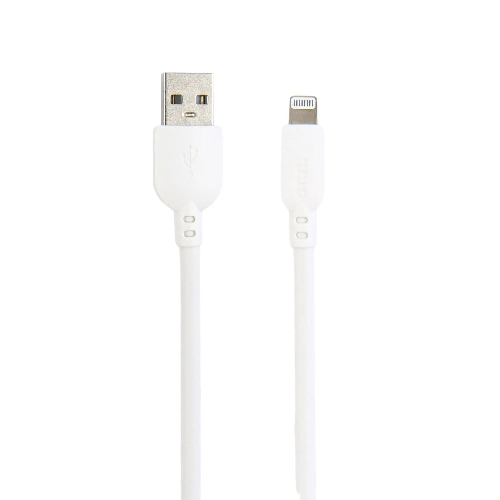 onn 10ft Lightning to USB-A Charging Cable - 2 Pack