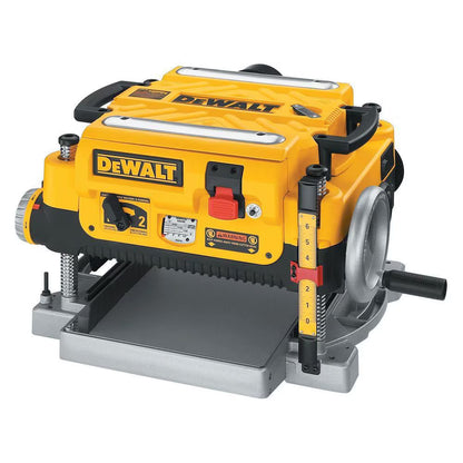 DEWALT 15 Amp Corded Heavy-Duty 13-inch Three-Knife Two-Speed Thickness Planer