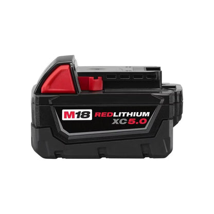 Milwaukee 18V M18 Lithium-Ion Extended Capacity (XC) 5.0 Ah REDLITHIUM Battery