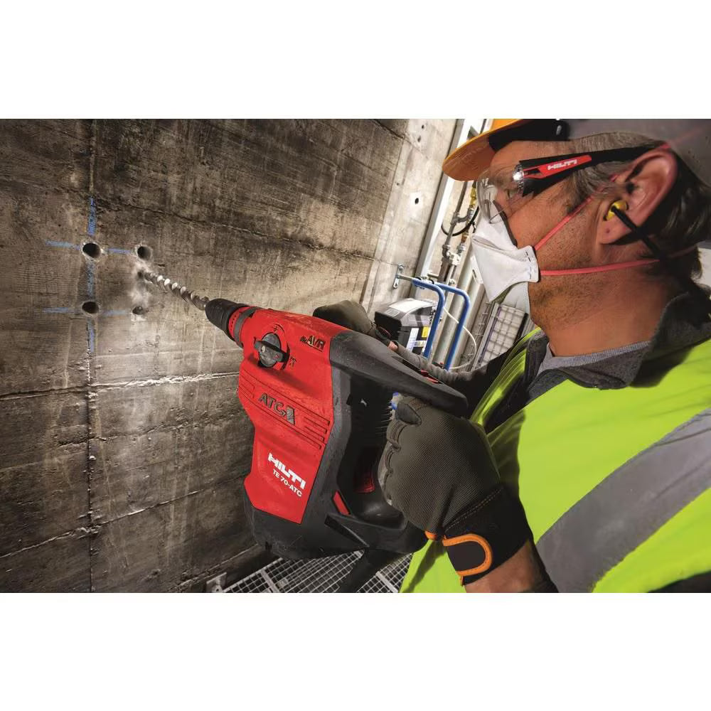 Hilti 120-Volt SDS-MAX TE 70-ATC-AVR Corded Rotary Hammer Drill with Chisel and TE-YX Drill Bit