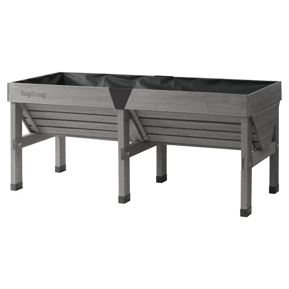 VegTrug Grey Wash Classic Raised Garden Bed Planter (Medium) - PICK UP ONLY