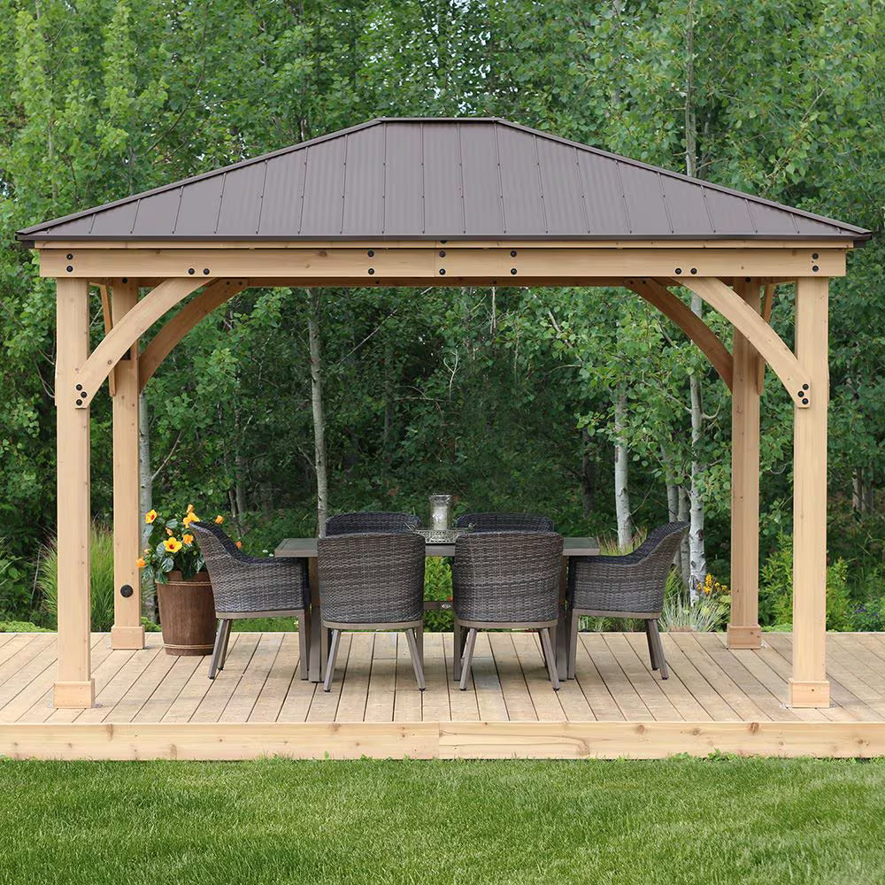 Yardistry 12 ft. x 14 ft. Meridian Gazebo