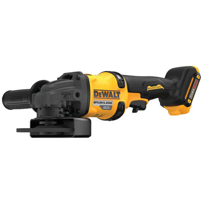DEWALT FLEXVOLT 60V MAX Lithium-Ion Brushless 4-1/2"- 6" Cordless Grinder Kit with (2) 9ah Batteries