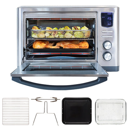 Kenmore 11-in-1 Digital Air Fryer Convection Toaster Oven with Rotisserie