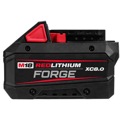 Milwaukee Tool 18V M18 Lithium-Ion Extended Capacity (XC) 8.0 Ah REDLITHIUM FORGE Battery