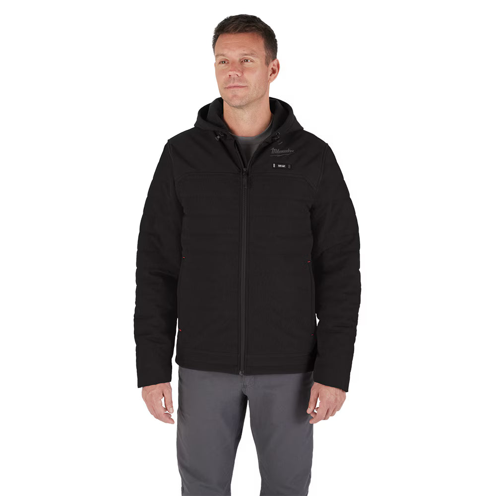 Milwaukee Men's X-Large M12 12V AXIS Black Heated Jacket