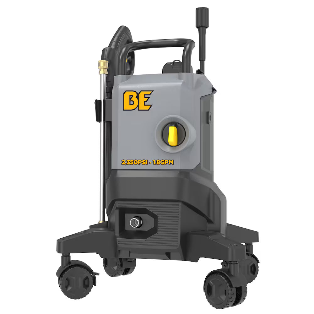 BE Power Equipment 2350 PSI 1.8 GPM Cold Water Corded Electric Pressure Washer - PICK UP ONLY