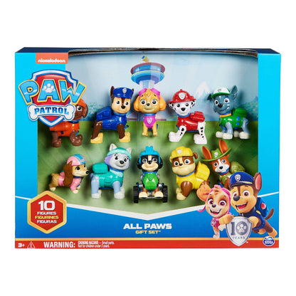 PAW Patrol All Paws Gift Pack with 10 Collectible Toy Figures