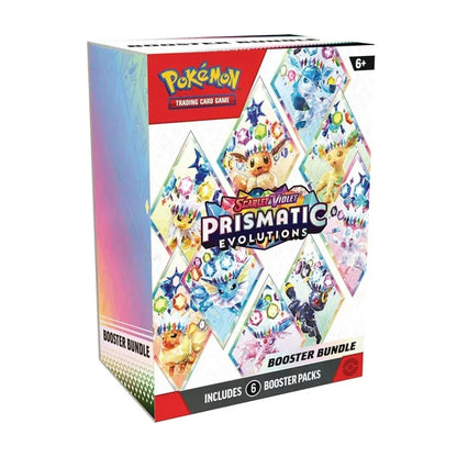Pokémon TCG: Prismatic Evolutions 2-Pack Elite Trainer Box and Booster Bundle