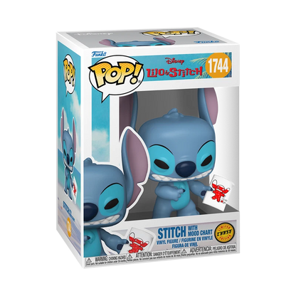Funko Pop! Disney: Lilo & Stitch - Angry STITCH with Mood Chart #1744 Chase