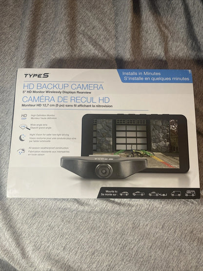 Touring Items Type S Wireless Backup Camera Model BT530028F-2