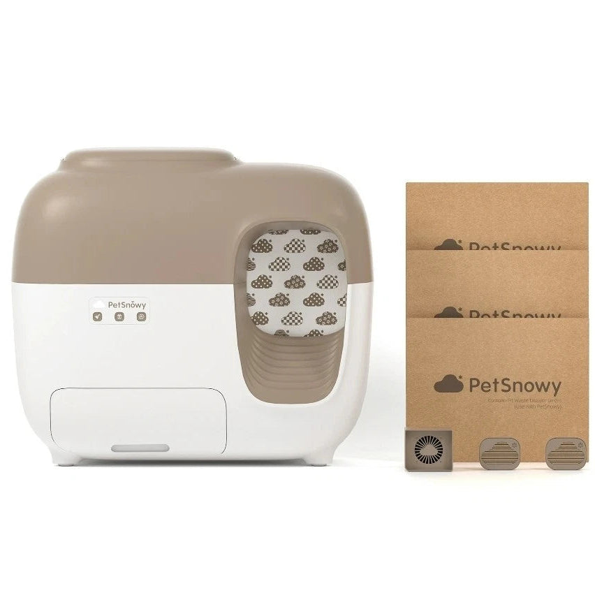PETSNOWY Automatic Cat Litter Box Self-Cleaning with Odor Control Model PS-001 - PICK UP ONLY