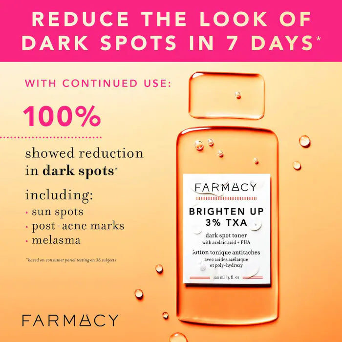 Farmacy Mini Brighten Up 3% TXA Dark Spot Toner with Azelaic Acid 50mL