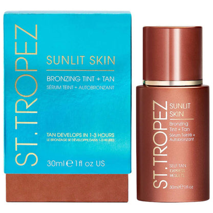 St.Tropez Sunlit Skin Bronzing Tint and Self Tan Face Serum