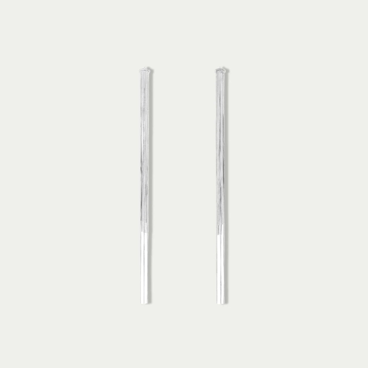 FANCi CLUB Kisslock Earrings - Rhodium