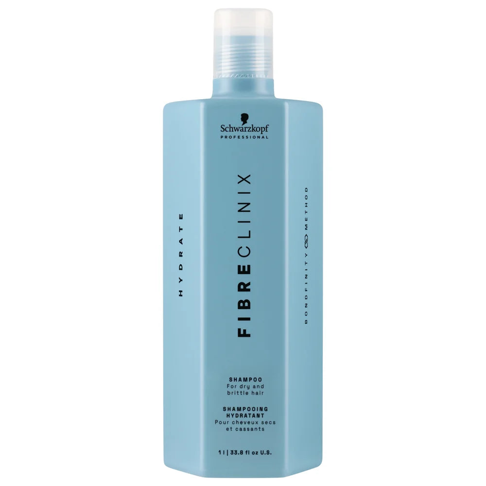 Schwarzkopf Fibre Clinix Hydrate Shampoo, Bond Repair Shampoo - 1 L