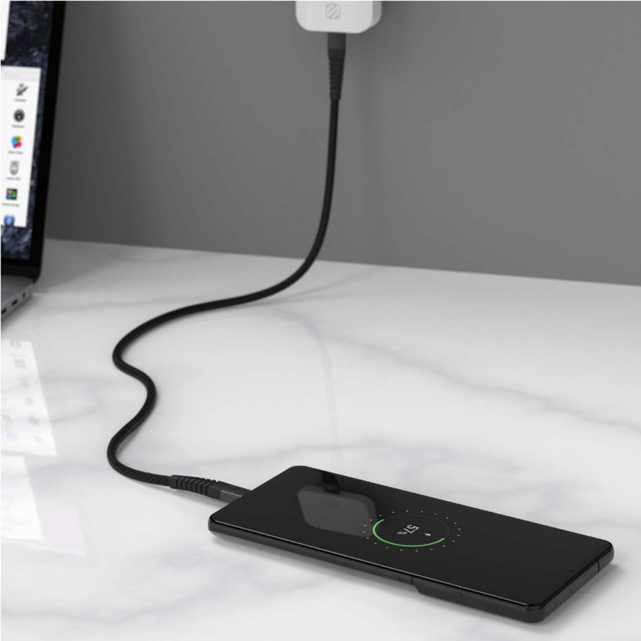 Scosche Strikeline Heavy Duty USB-C to USB-C Cable