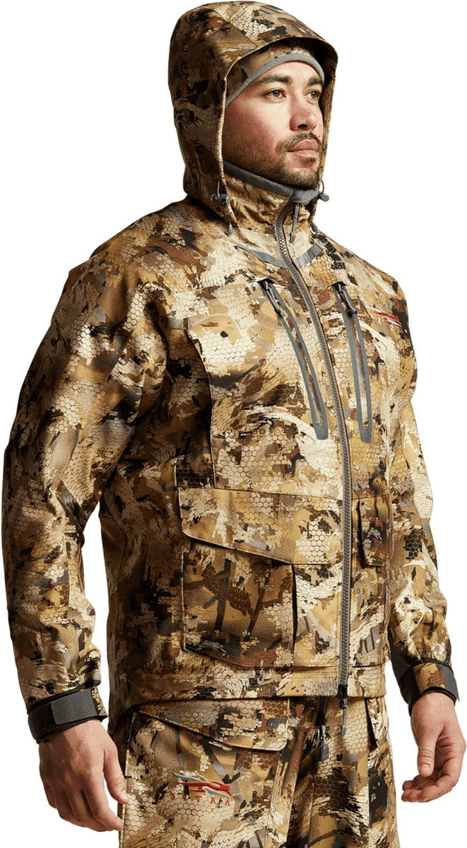 SITKA Mens Hudson Insulated Hooded Jacket - Optifade Marsh - XL
