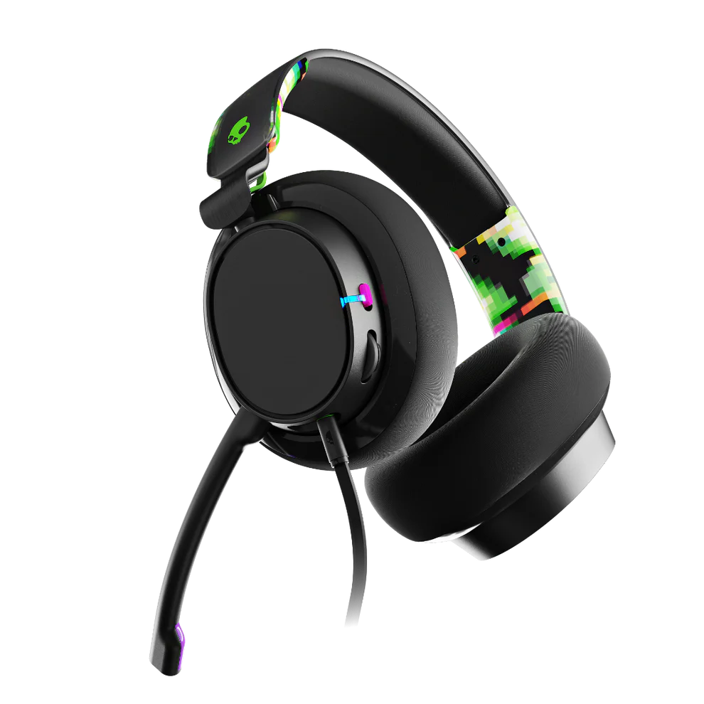 Skullcandy SLYR PRO Multi-Platform Wired Gaming Headset - Green DigiHype