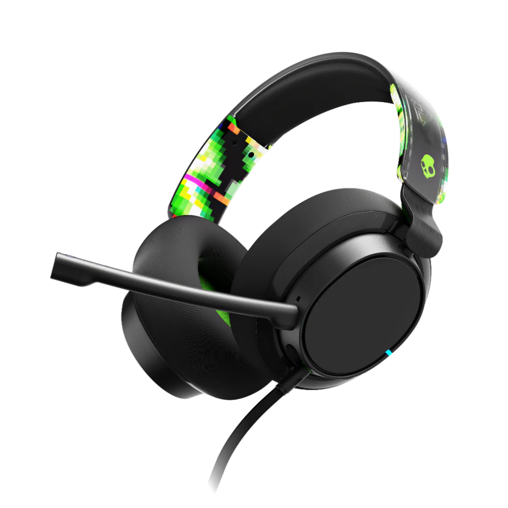 Skullcandy SLYR PRO Multi-Platform Wired Gaming Headset - Green DigiHype