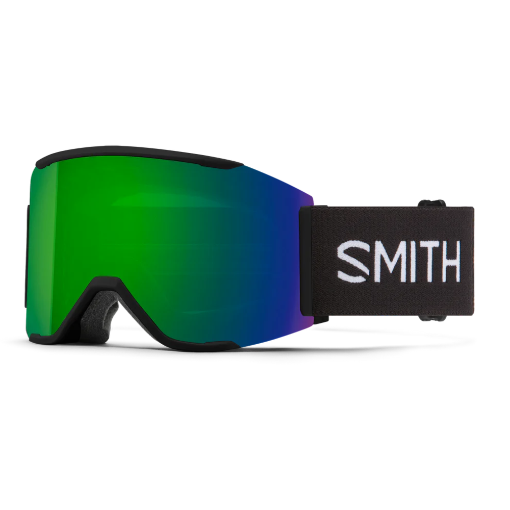 Smith Squad MAG Goggles - Black / ChromaPop Sun Green Mirror
