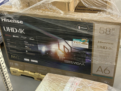 Hisense 58" Class A6KV Series 4K UHD LED TV - PICK UP ONLY