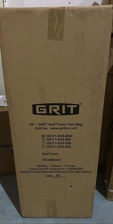 Grit Golf Tower Cart Bag - PICK UP ONLY