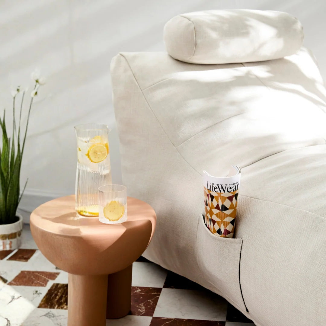 Norka Living TORI Outdoor Lounger Chair - Cream