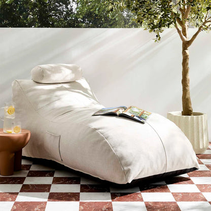 Norka Living TORI Outdoor Lounger Chair - Cream