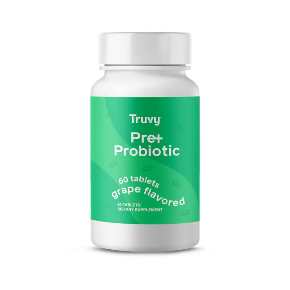Truvy Pre+ Probiotic Chews - Grape, 60 tablets (3 pack)