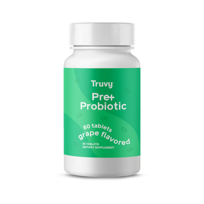 Truvy Pre+ Probiotic Chews - Grape, 60 tablets (3 pack)