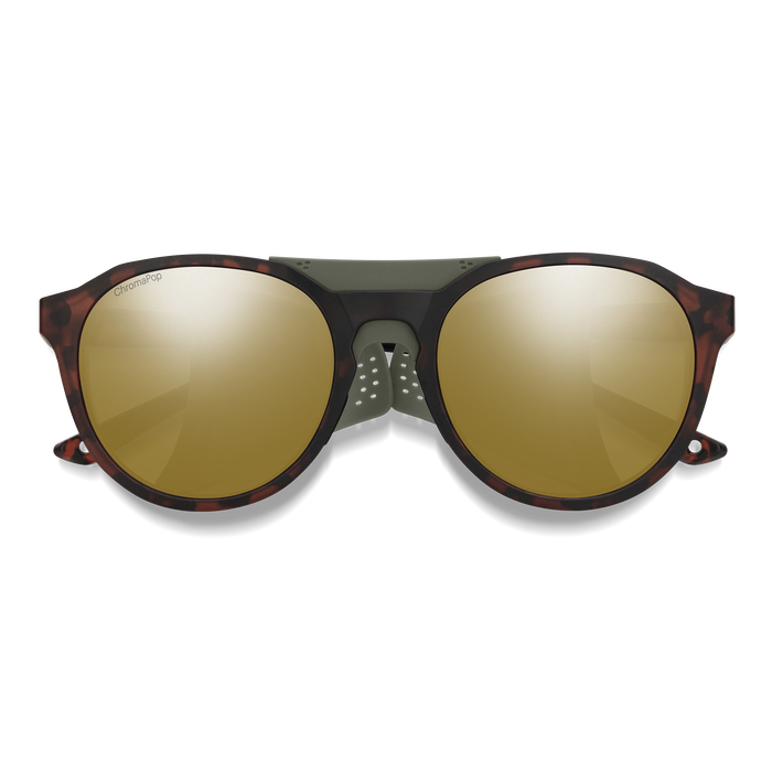 Smith Venture Sunglasses - Matte Tortoise + ChromaPop Glass Polarized Bronze Mirror Lens