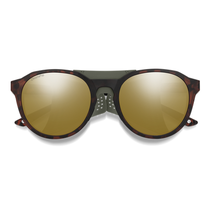Smith Venture Sunglasses - Matte Tortoise + ChromaPop Glass Polarized Bronze Mirror Lens